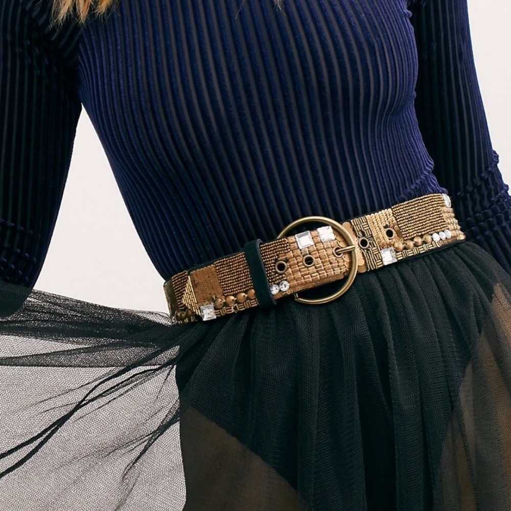 Free people Sequin belt
